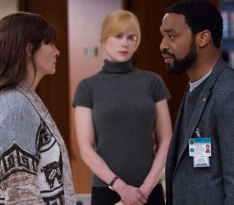 Julia Roberts, Nicole Kidman and Chiwetel Ejiofor in 'Secret in Their Eyes'