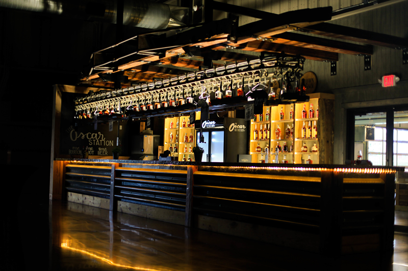 The Oscar Station bourbon bar - Photo via junglejims.com