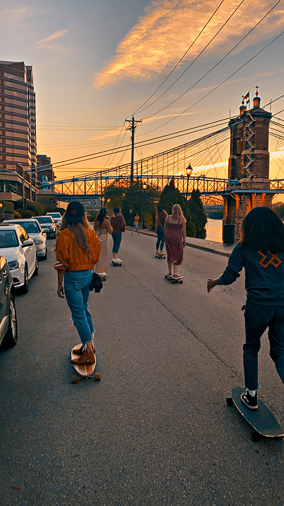 Keep Her Wild is a Cincinnati skate initiative that empowers women to overcome their fear of starting something new when barriers like age, gender and social stigma may prevent them from doing so. - Photo: Provided by Keep Her Wild