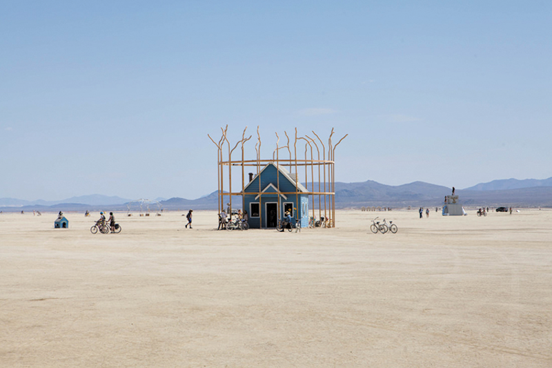 Rebekah Waites’ “Singularity” at 2018’s Burning Man - Photo: Rachel Gray