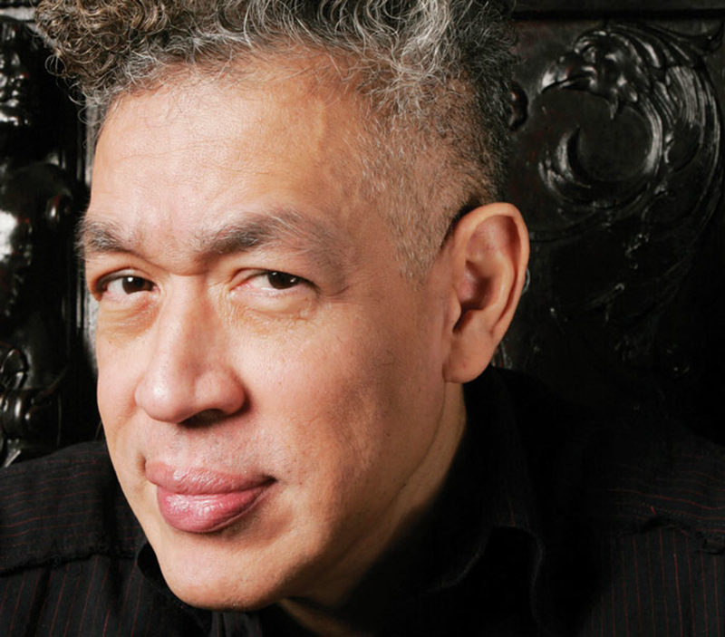 Photographer Andres Serrano gives a lecture Friday.