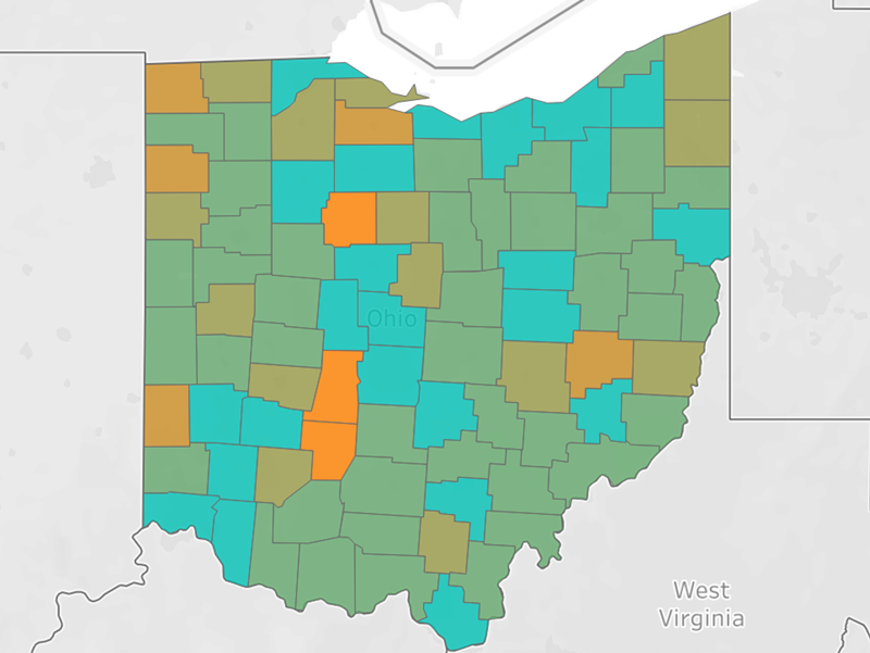 Phone Data Shows That Ohio is Pretty Good at Social Distancing Amid the Coronavirus Pandemic