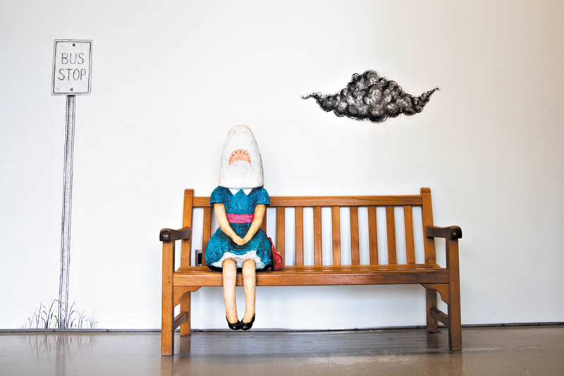 Shark Girl at the Contemporary Arts Center - Kaitlyn Handel