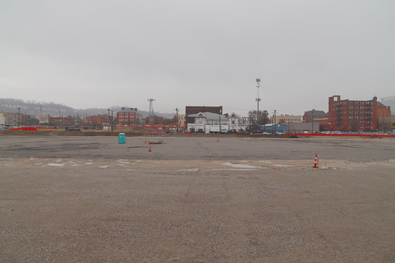 The site of FC Cincinnati's coming West End stadium - Nick Swartsell