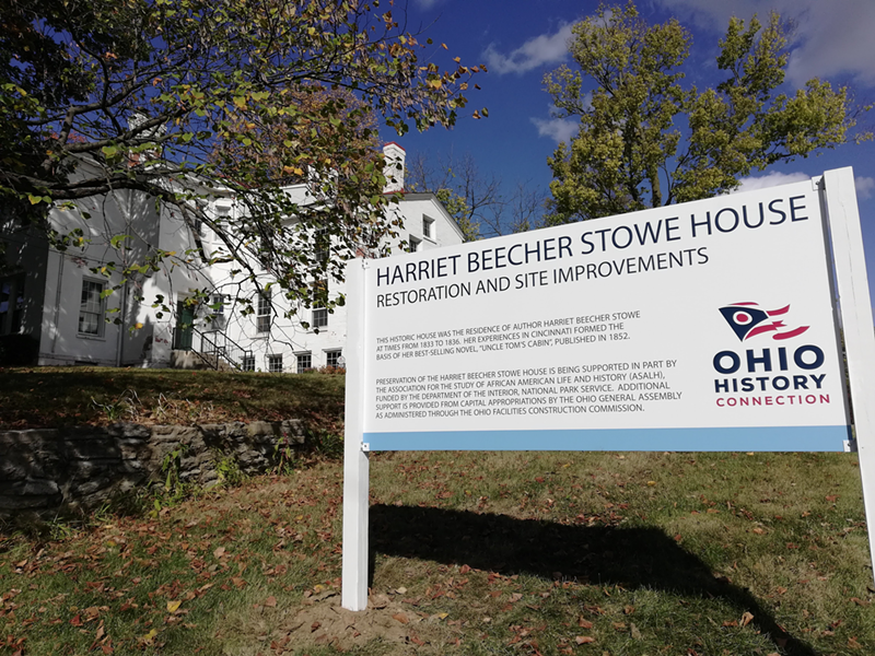 The Harriet Beecher Stowe House is currently in the midst of a restoration project. - Provided by the Harriet Beecher Stowe House