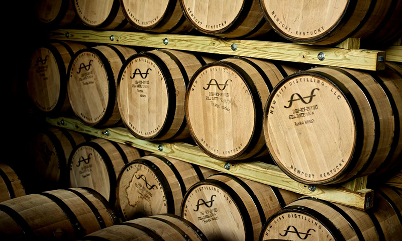 Barrels aging at New Riff - Photo: Provided by New Riff
