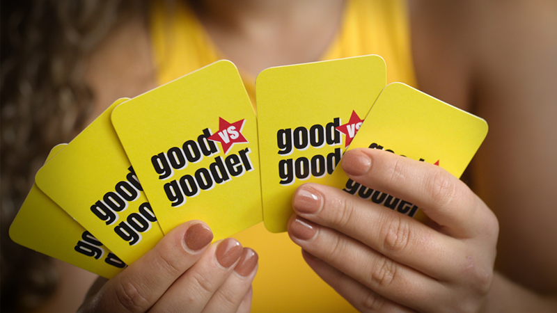 Good vs. Gooder Debate Card Party Game Launched by Cincinnati Nonprofit Bespoken