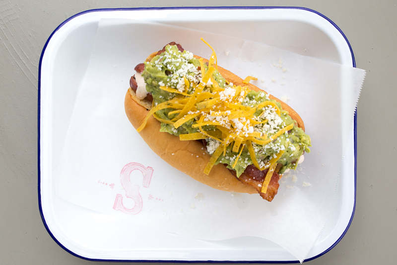 A hot dog at Senate — not the Croque Madame - Photo: Catie Viox