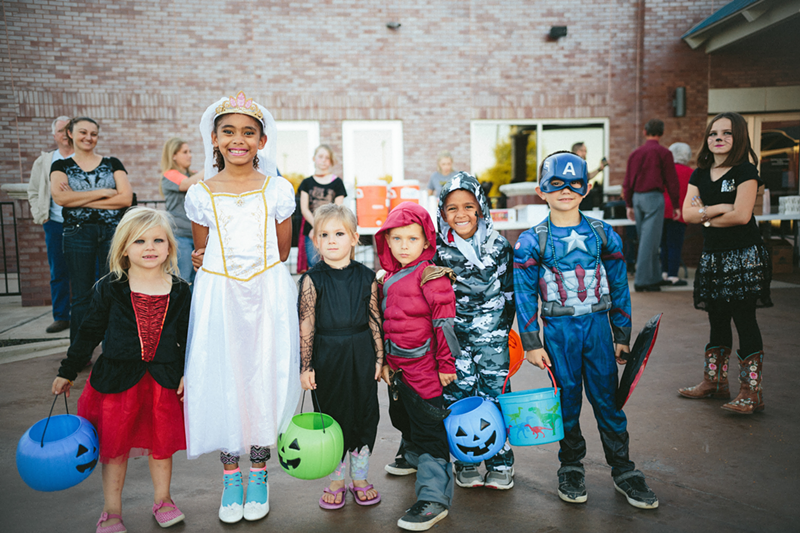 Costumed kids will be showing up at your house or apartment tonight. Be prepared. Or hide. - Photo: Unsplash