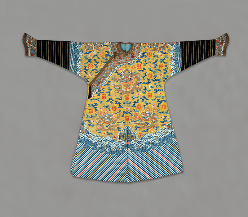 Imperial Manchu man’s court robe