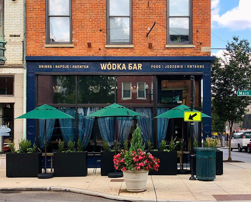 Wodka Bar's new outdoor patio - PHOTO: WODKA BAR OTR FACEBOOK