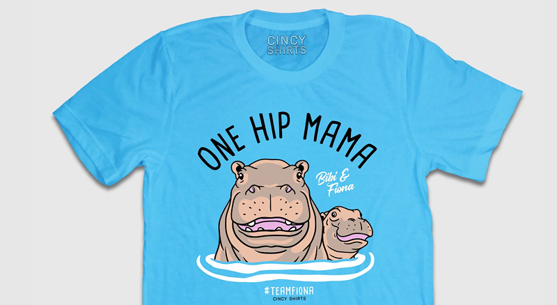 Cincy Shirts Selling Super Cute Fiona and Bibi Tees for Mother's Day