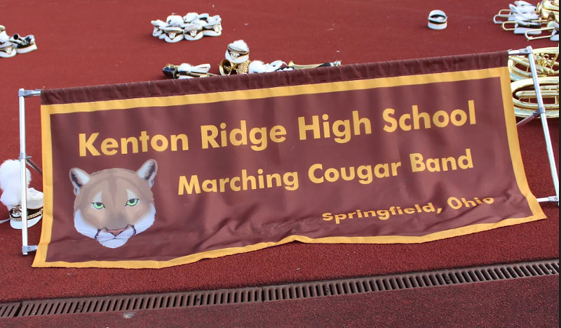 The Kenton Ridge High School Marching Cougar Band. - Photo: Courtesy of the school band's website