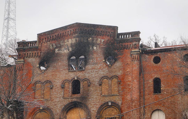 Jackson Brewery post-fire - Nick Swartsell