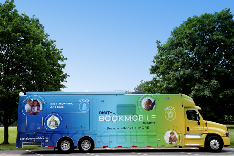 Digital Bookmobile will be in Green Township on Friday. - PHOTO: Provided