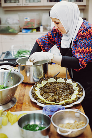 Refugees find solace in a national project that tells the stories of Syrians through food