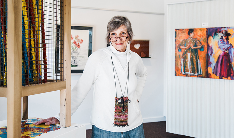 Terrill has returned to Cincy to curate a gallery - PHOTO: Hailey Bollinger