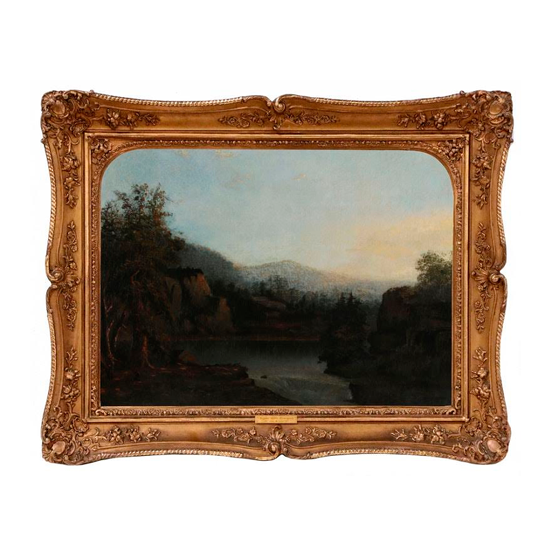 The untitled Duncanson landscape painting - Photo: Everything But the House