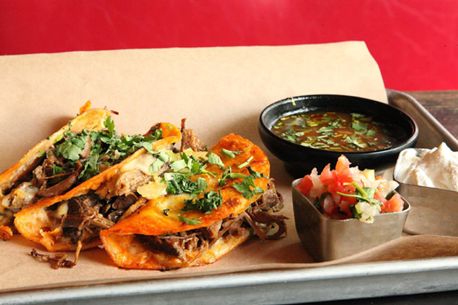 The birria tacos at Agave & Rye - Photo: Agave & Rye