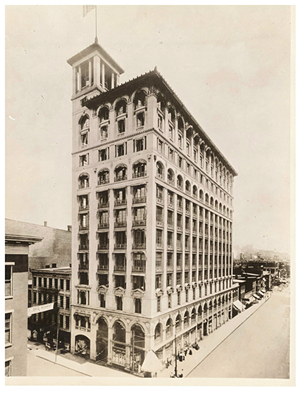 A historic photo of the Gwynne Building - Photo: Courtesy P&G Archive