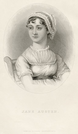 Portrait of Jane Austen, from the memoir by J. E. Austen-Leigh (1798-1874). - Photo: Public Domain