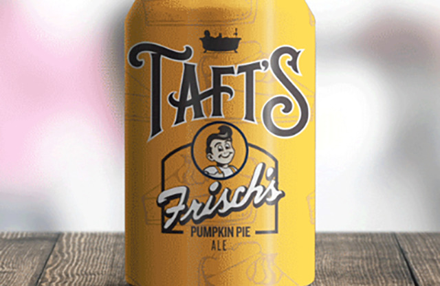 Frisch's Pumpkin Pie Ale - PHOTO: PROVIDED BY TAFT'S BREWING CO.