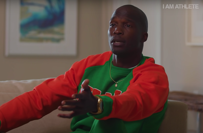 Chad Johnson will step into the boxing ring this summer. - Photo: I AM ATHLETE video still