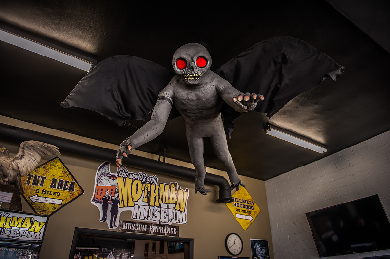 The first sightings of the Midwest's most famous cryptid, the Mothman, were reported on Nov. 15, 1966. - Photo: Mothman Museum