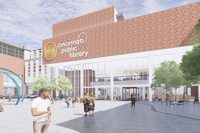 This is what the Cincinnati Public Library downtown could look like soon. - IMAGE: CINCINNATI AND HAMILTON COUNTY PUBLIC LIBRARY