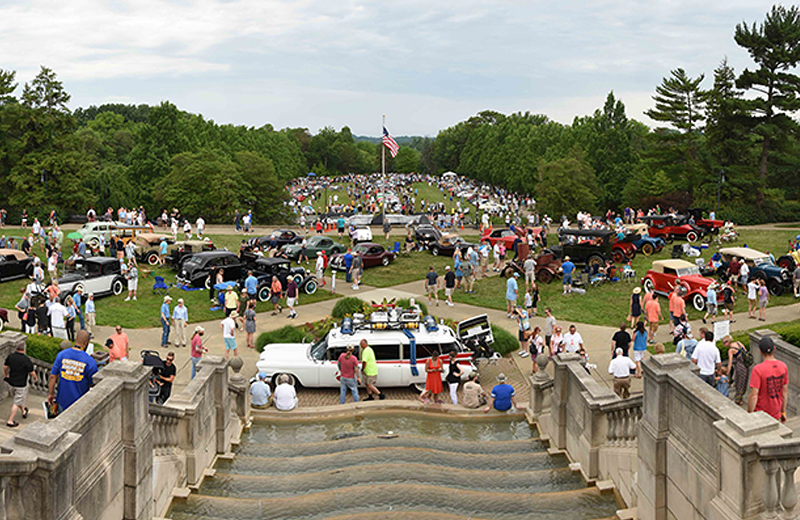 More than 200 vehicles will be on display in Ault Park for the Cincinnati Concours d’Elegance. - Photo: Anthony Bristol