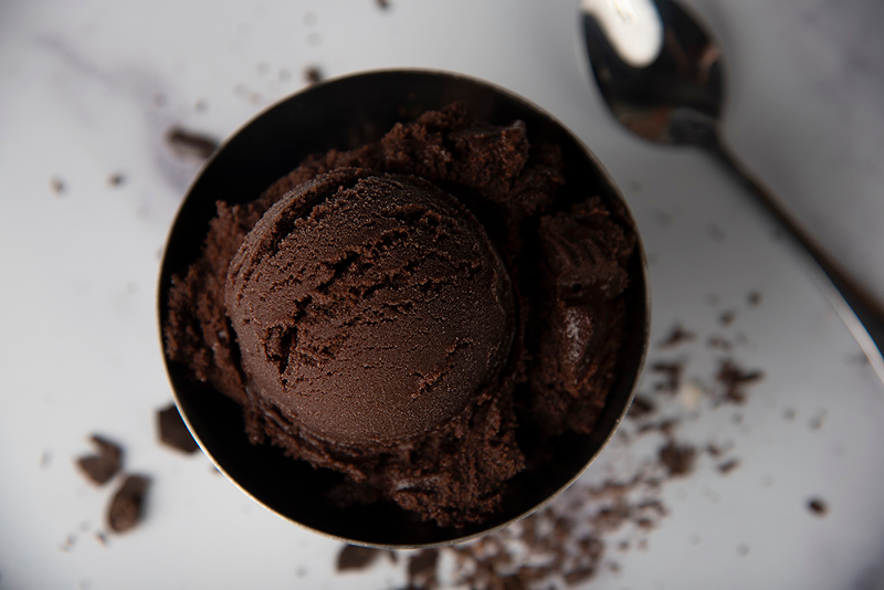 Dark Chocolate Sorbet - Photo: Graeter's Ice Cream