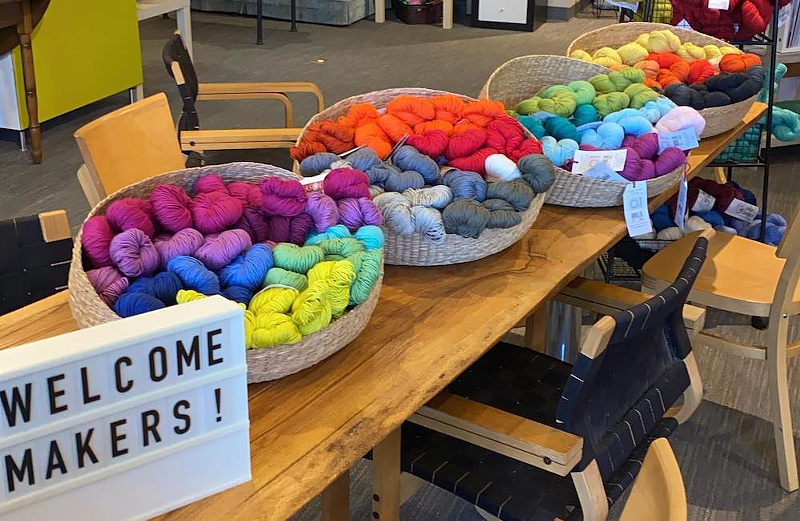 Make.Do offers fabrics, fibers and classes for all crafters. - Photo: facebook.com/heymakedo