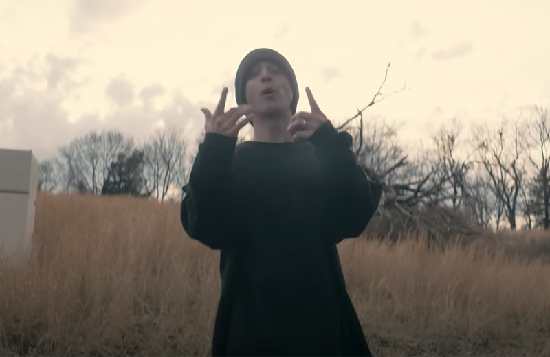 NF in the "Clouds" music video - PHOTO: MUSIC VIDEO SCREENGRAB