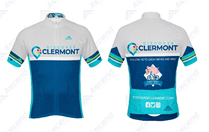 You could win this cycling jersey if you check in at 15 or more stops along the new bike trail. - Photo: Clermont County Convention and Visitors Bureau
