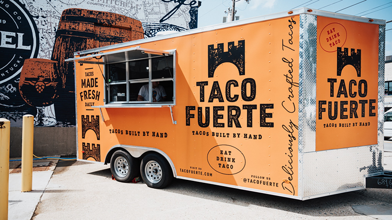 Taco Fuerte food truck - Photo: Facebook event page