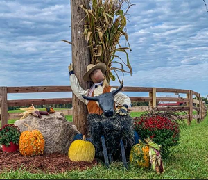 2020 Trail of scarecrows entry. - Photo: Visit Fairfield County