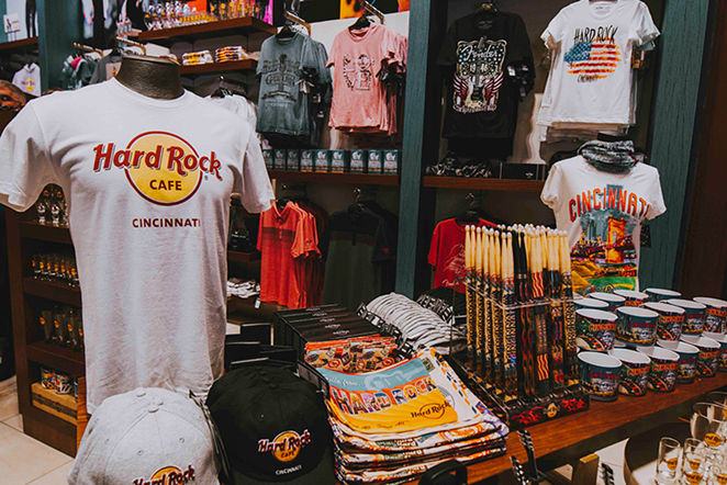 Hard Rock Cafe Cincinnati merch - Photo: Provided by Game Day PR
