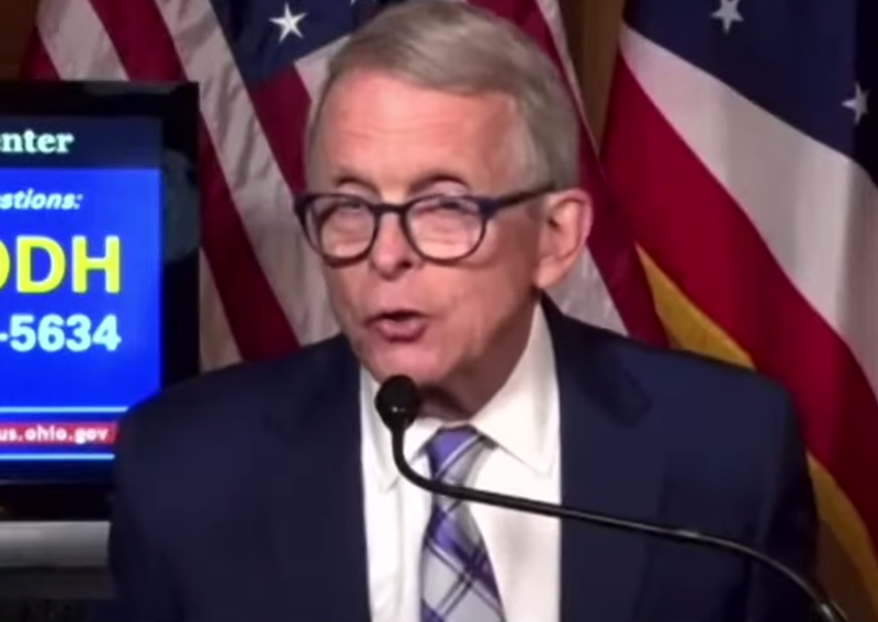 Ohio Gov. Mike DeWine gives a briefing on Sept. 14, 2021. - Image: The Ohio Channel video still