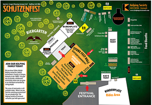 Fest map - Photo: Provided by the Kolping Society