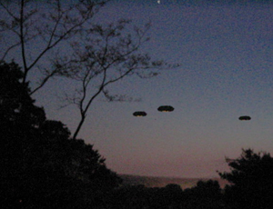 UFOs spotted in Cockaponset State Forest - PHOTO: PROVIDED BY MUFON