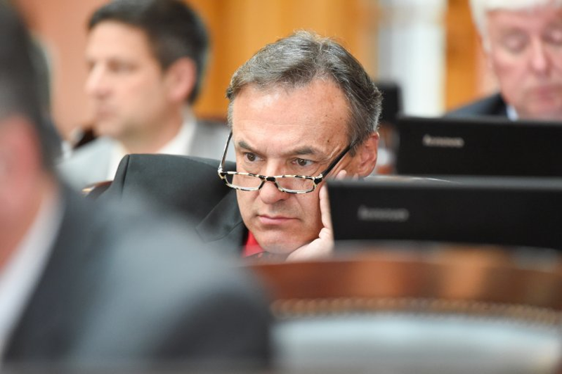 Ohio House Health Chairman Scott Lipps defended the committee inviting a COVID-19 vaccine conspiracy theorist to testify, though he also acknowledged the claims made were false. - Photo: Ohio General Assembly