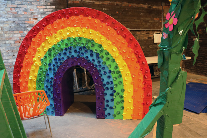 "Rainbow," by Art Academy student Ke’Asia Hatcher - Photo: Provided by the Art Academy of Cincinnati