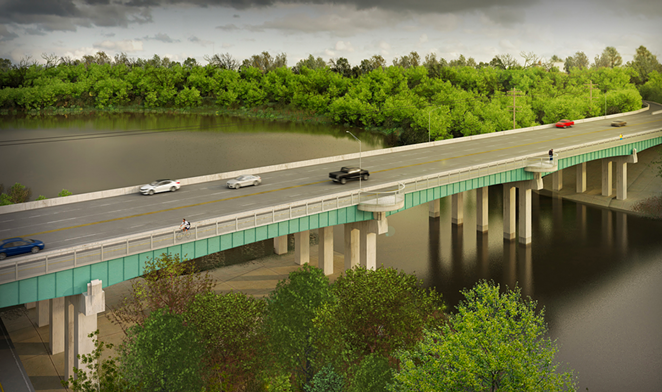 Rendering of the Beechmont Bridge Connection - Photo: greatparks.org