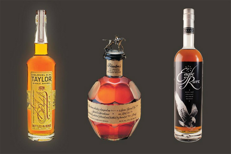 Some of the bourbons featured in the raffle this year - Photo: OHLQ