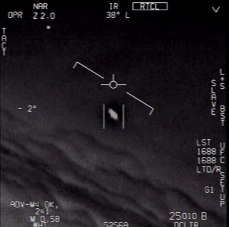 The new Pentagon report describes 144 sightings of unidentified aerial phenomena. - Photo: U.S. Navy