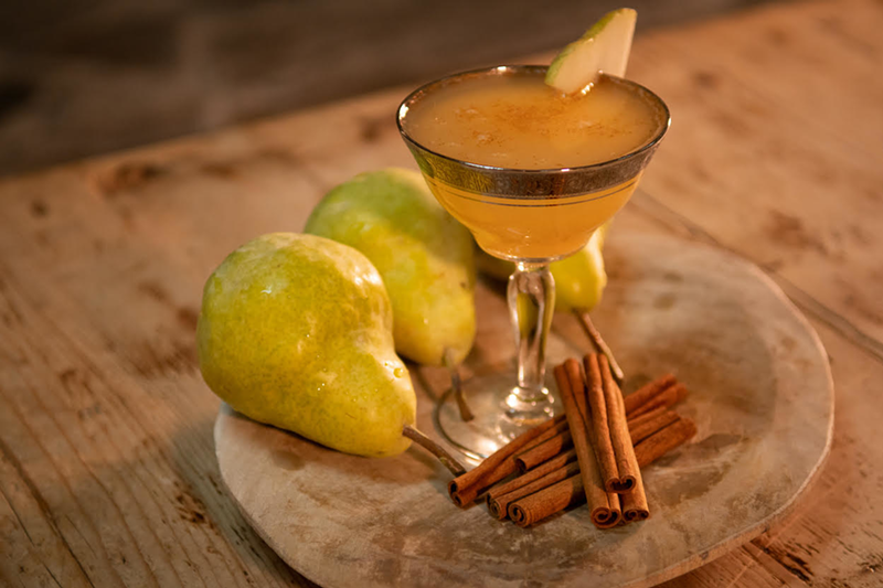 A Pear-Cinnamon French 75 - Photo: Provided by Northside Distilling