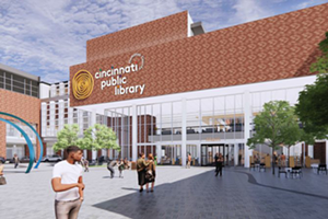A rendering of proposed renovations to the Cincinnati Public Library's main branch downtown. - Photo: Rendering provided by the Cincinnati Public Library