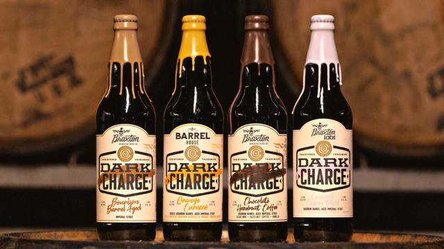 Braxton's Dark Charge Day features a handful of special beer variants. - Photo: Provided by Braxton Brewing Co.