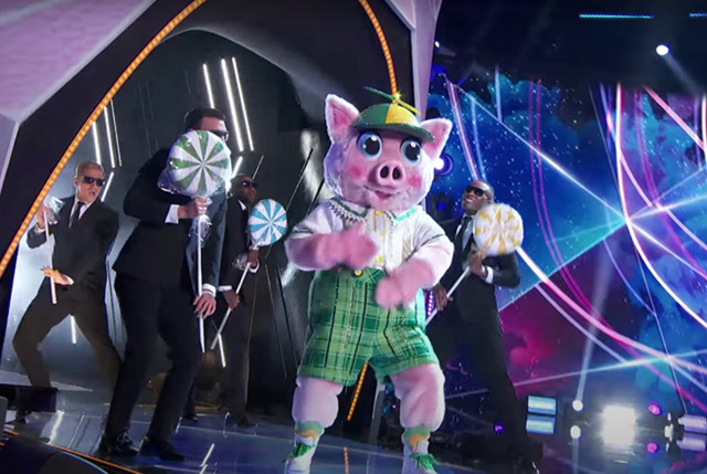 Will Nick Lachey don his Piglet costume when The Masked Singer comes to Cincinnati in 2022? - Photo: screenshot