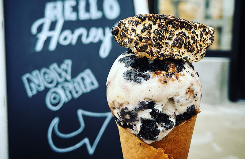 Hello Honey makes their cones and marshmallows in house. - PHOTO: PROVIDED BY HELLO HONEY